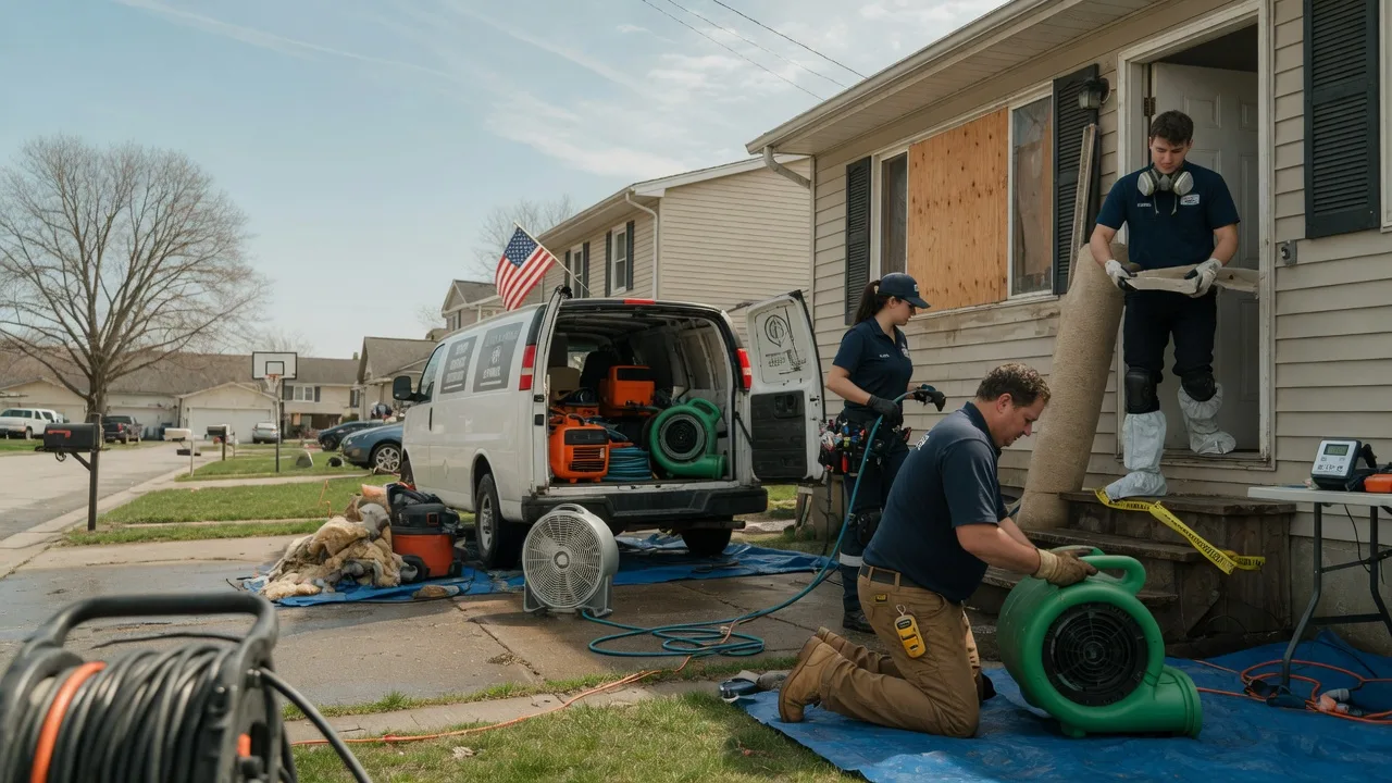 Water Damage Restoration in De Tour Village, MI near me